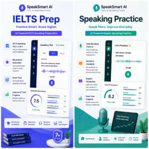 SpeakSmart AI Speaking + IELTS - Monthly